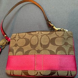 Coach wristlet